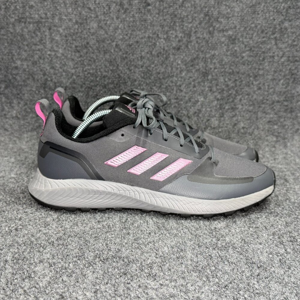 Adidas Runfalcon‎ 2.0 Trail Running Shoes Women's Size 11 Dark Grey Athletic Run